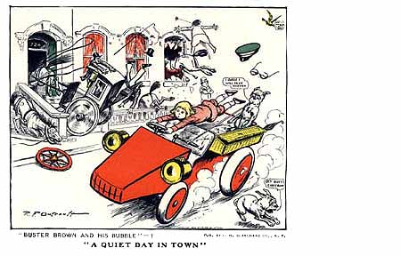 Buster Brown and His Bubble, Card #1 