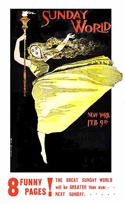 New York Sunday World Poster