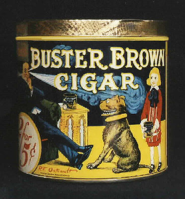 Buster Brown Cigar Tin